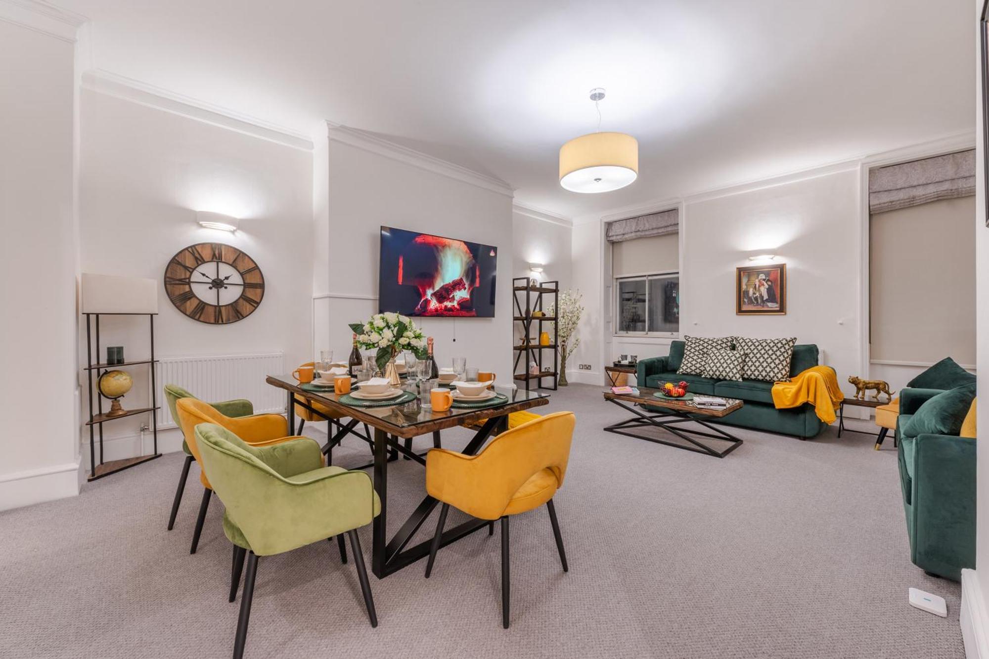 5H Modern Elegance 1-Bedroom City Living In Londyn Zewnętrze zdjęcie